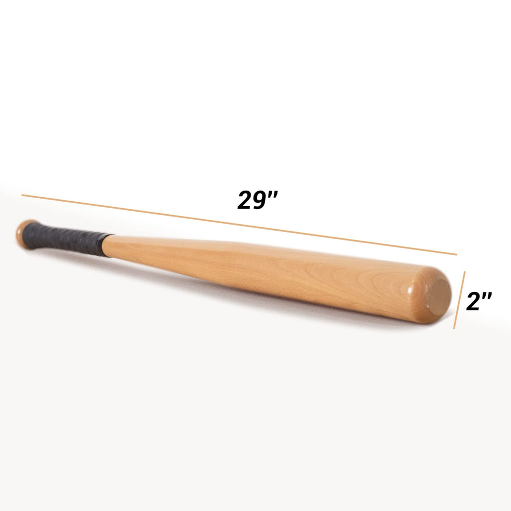 Baseball Bat Adult,Classic Wooden Youth Baseball Bat for Baseball Training,Home Self Defense Baseball Bats for Teenagers