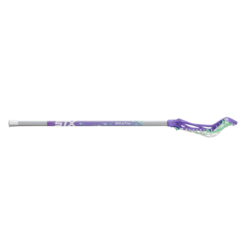 STX Exult Rise Girl's Lacrosse Stick, Purple