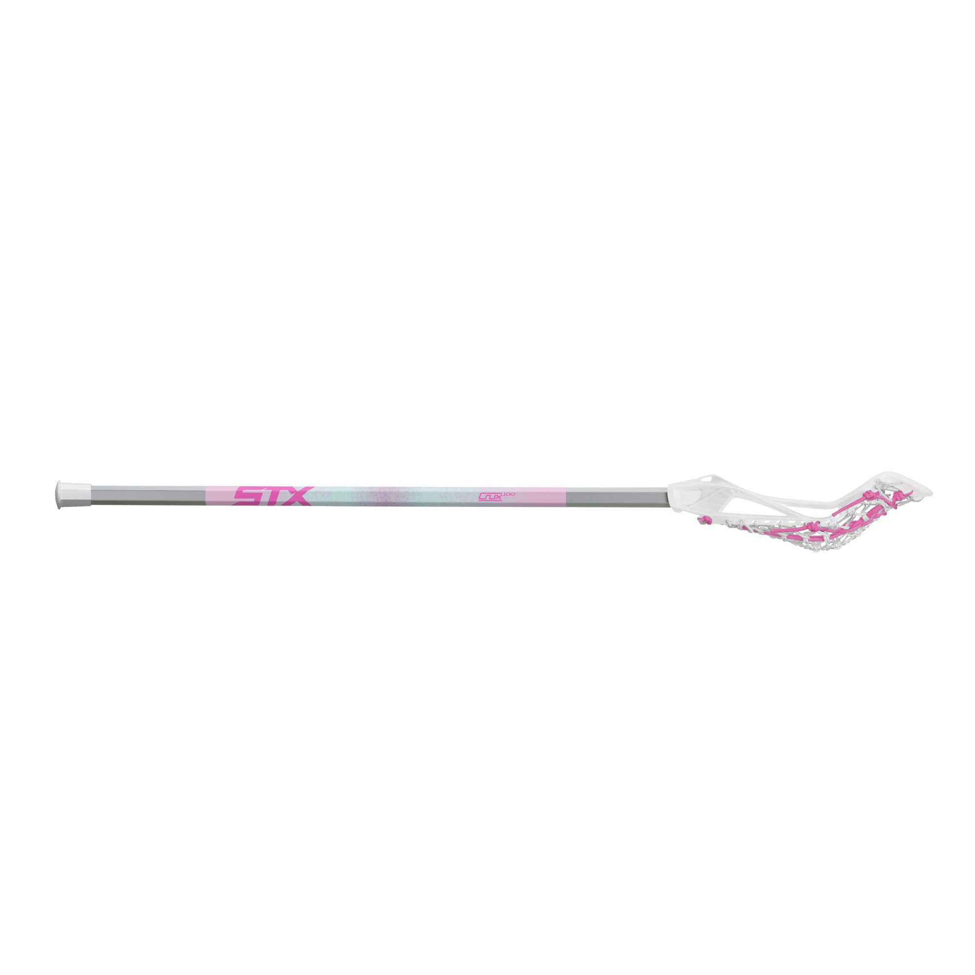 STX Crux 100 Girl's Lacrosse Stick, White
