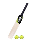 GRS® Boom Kids Zone Popular Willow Wooden Cricket Bat for Kids (Size 1 for Age Group 4-5 Years Kids) & 2 Tennies Ball
