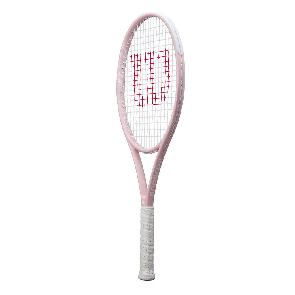 Wilson Intrigue SE 105 Adult Tennis Racket - Grip Size 2-4 1/4", Strung with Sensation 16 Natural at Mid Range Tension