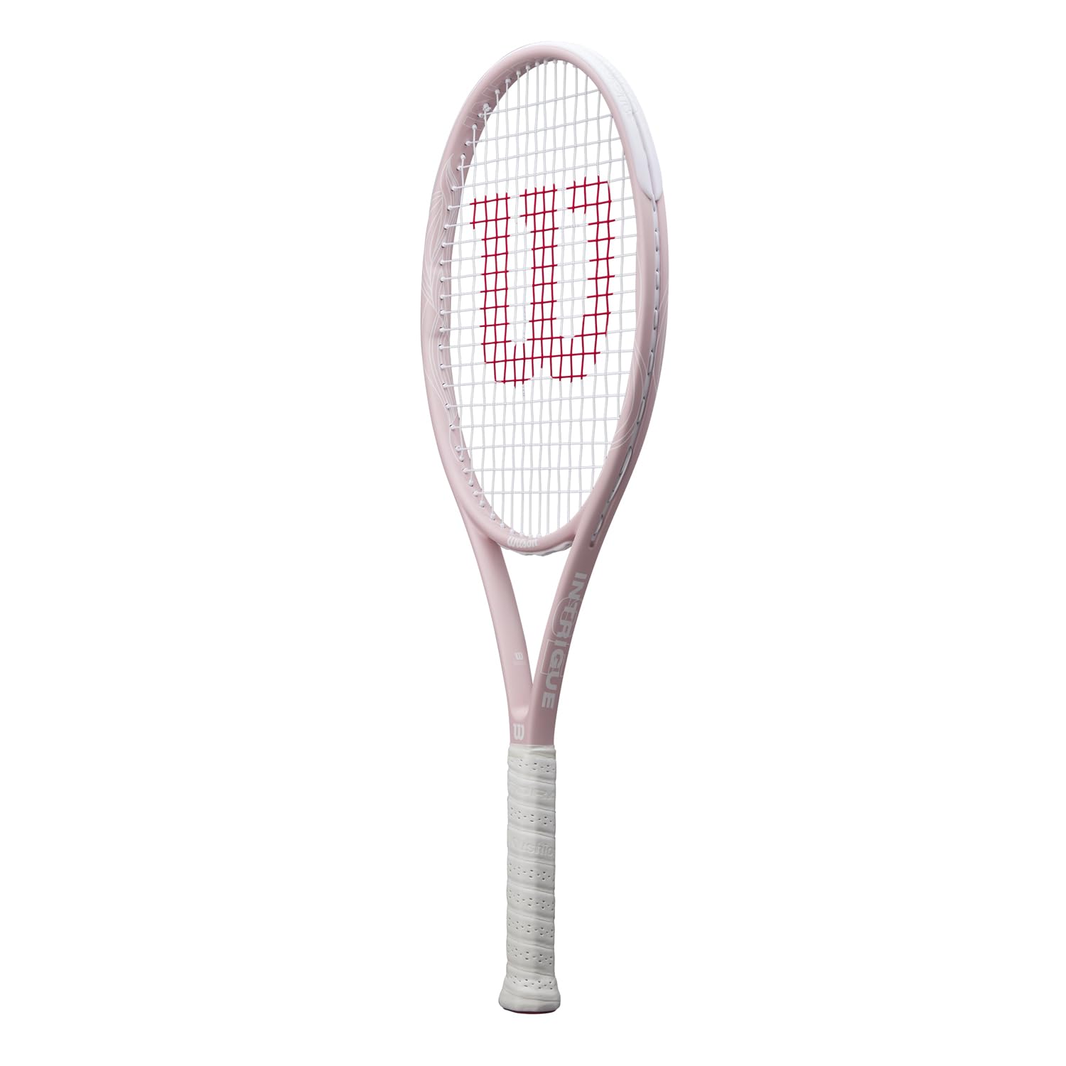 Wilson Intrigue SE 105 Adult Tennis Racket - Grip Size 2-4 1/4", Strung with Sensation 16 Natural at Mid Range Tension