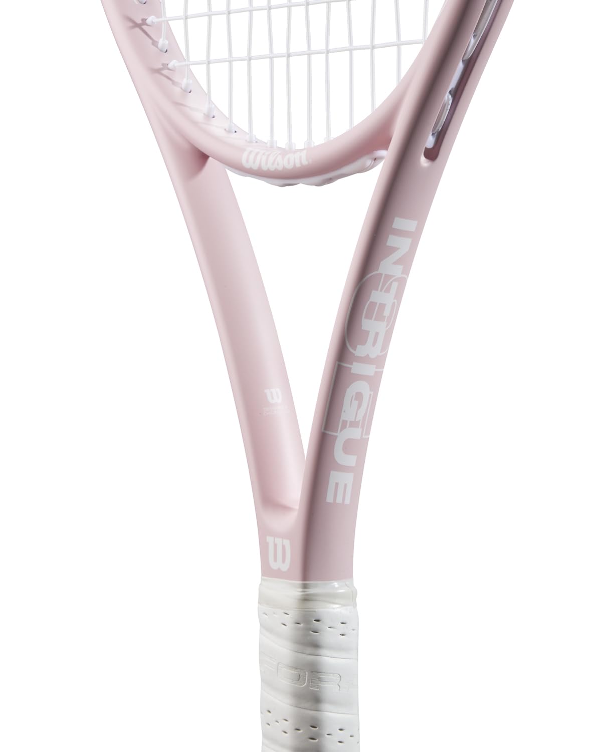 Wilson Intrigue SE 105 Adult Tennis Racket - Grip Size 2-4 1/4", Strung with Sensation 16 Natural at Mid Range Tension