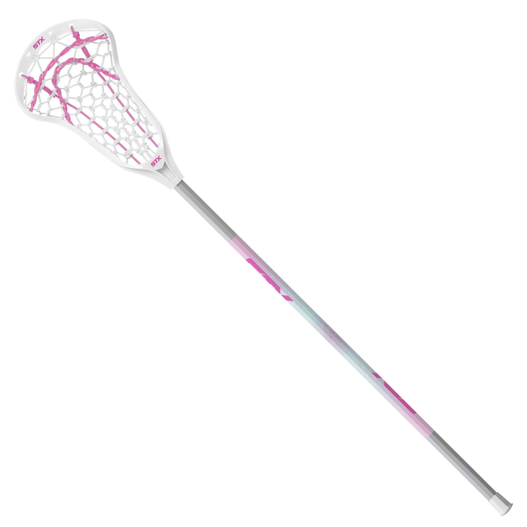 STX Crux 100 Girl's Lacrosse Stick, White