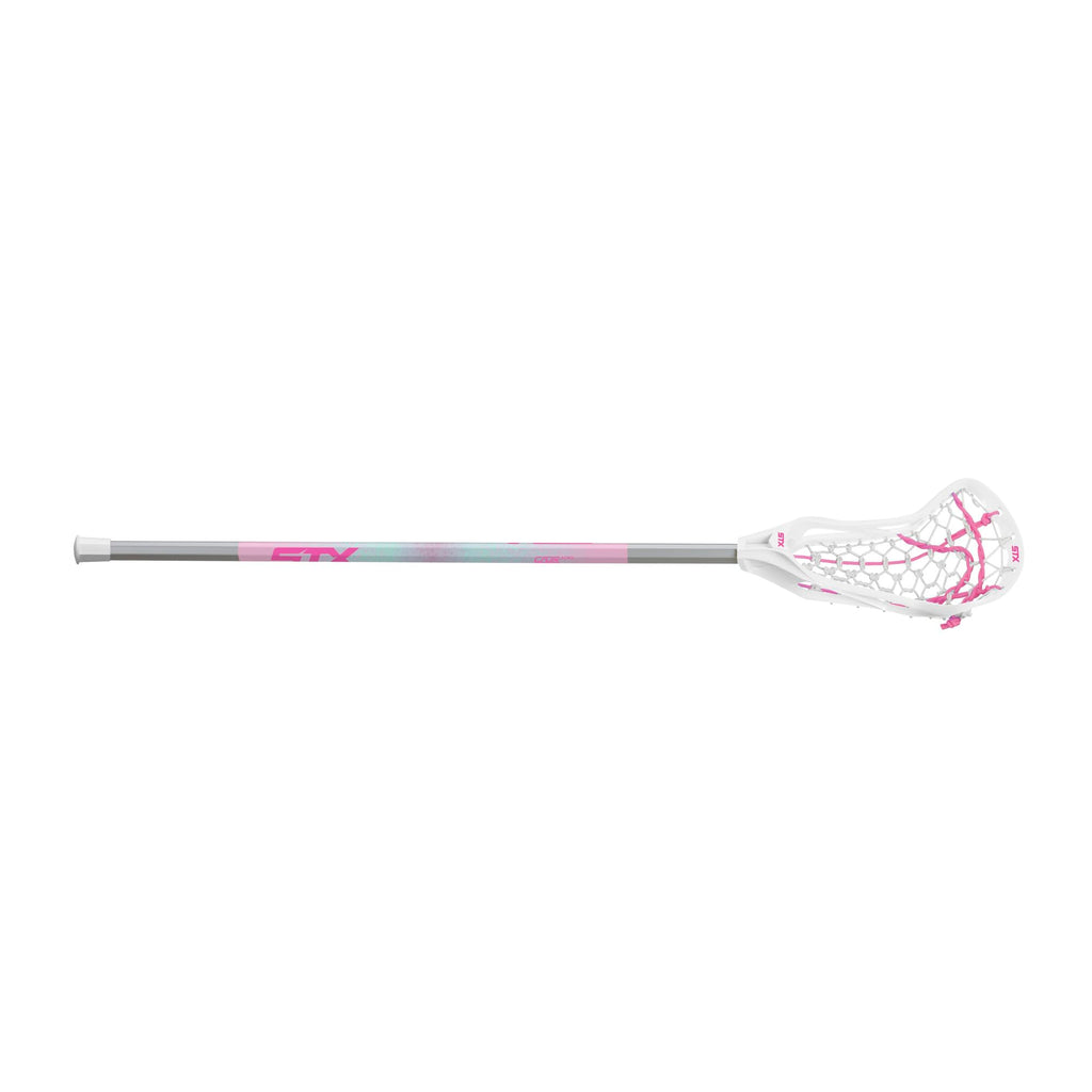 STX Crux 100 Girl's Lacrosse Stick, White