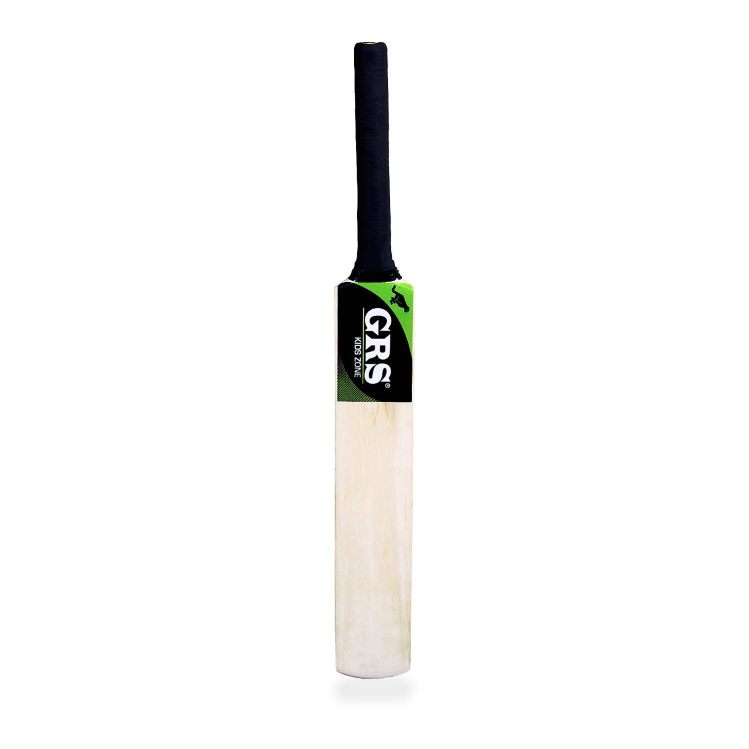 GRS® Boom Kids Zone Popular Willow Wooden Cricket Bat for Kids (Size 1 for Age Group 4-5 Years Kids) & 2 Tennies Ball