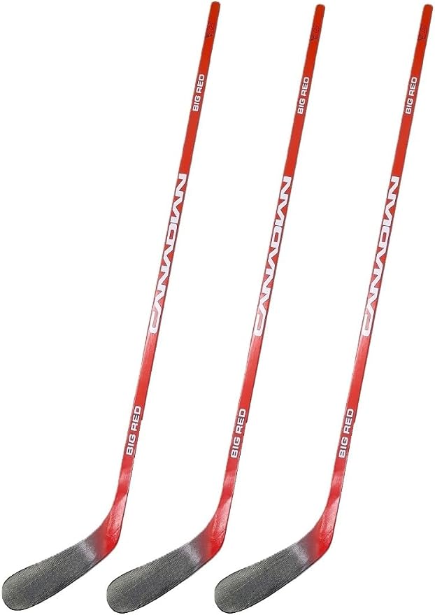 Canadian Big Red 3-Pack Hockey Sticks, Senior
