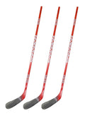 Canadian Big Red ABS Off-Ice Street Hockey Sticks - Senior | 3 Pack (Right)