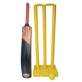 Cricket Bat Set | Plastic Cricket Bat with Ball and Stumps Kids & Adults Cricket