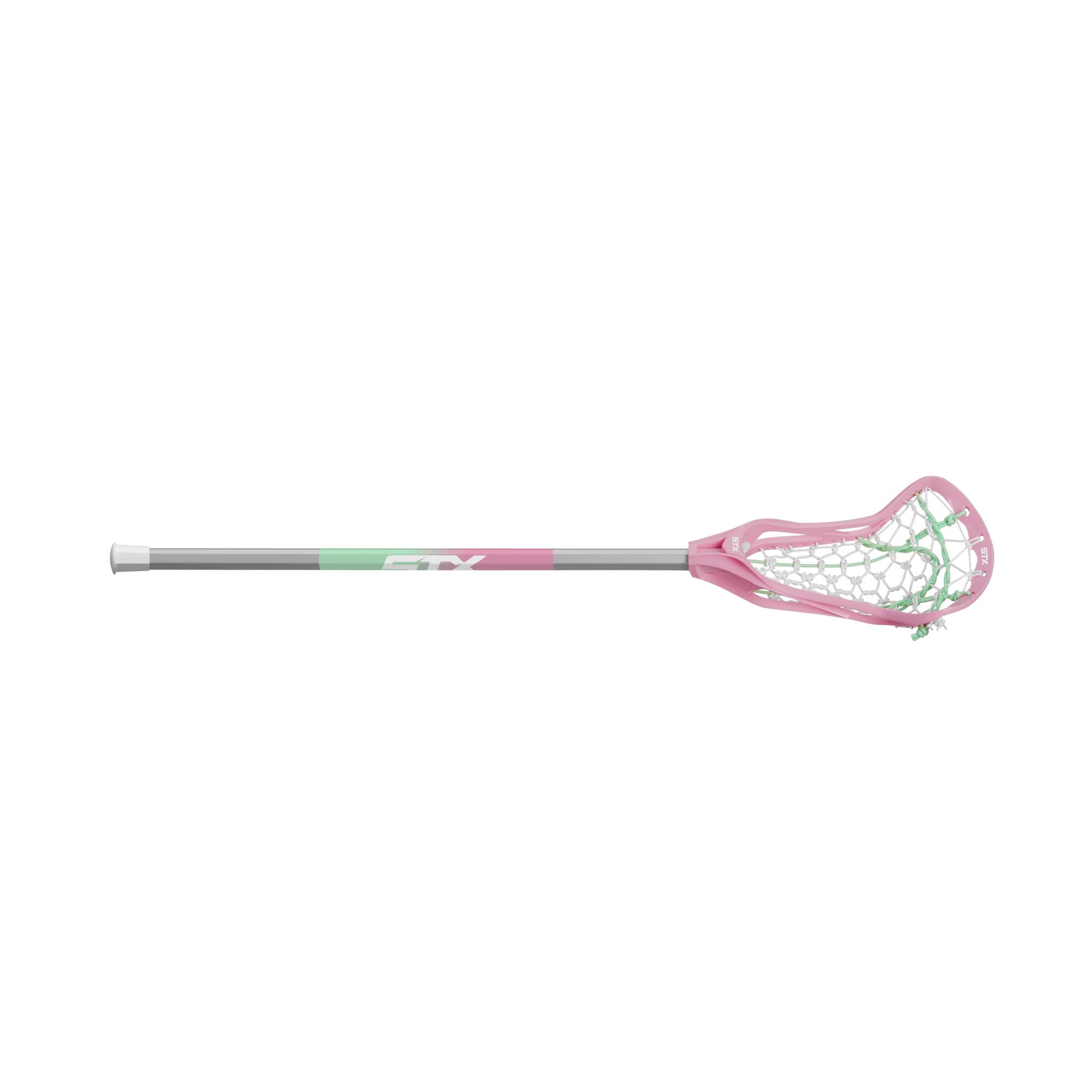 STX Lacrosse Girls Crux Jr. Complete Stick, Pink