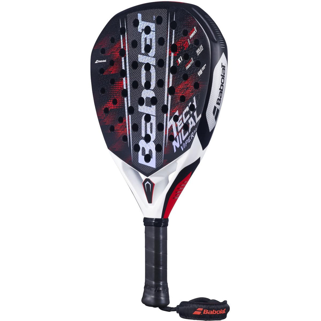 Babolat Technical Viper 3.0 Padel Racket (Black/Red)