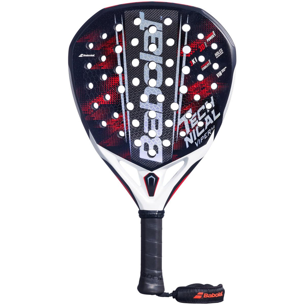 Babolat Technical Viper 3.0 Padel Racket (Black/Red)