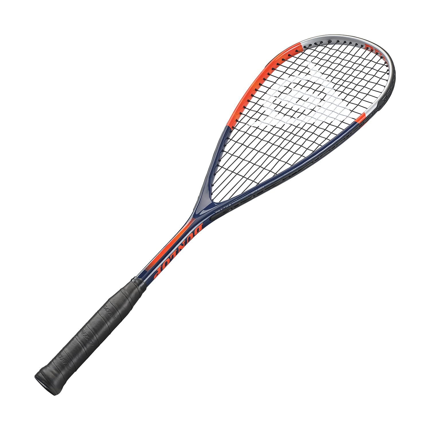 Dunlop Sports Tristorm Pro Squash Racket (10351964), Dark Blue/Orange/Silver