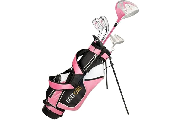 Golf Girl Junior Girls Golf Set V3, Pink