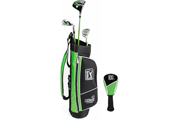 PGA Tour Youth Golf Club Set - Ages 3-5 and 5-8