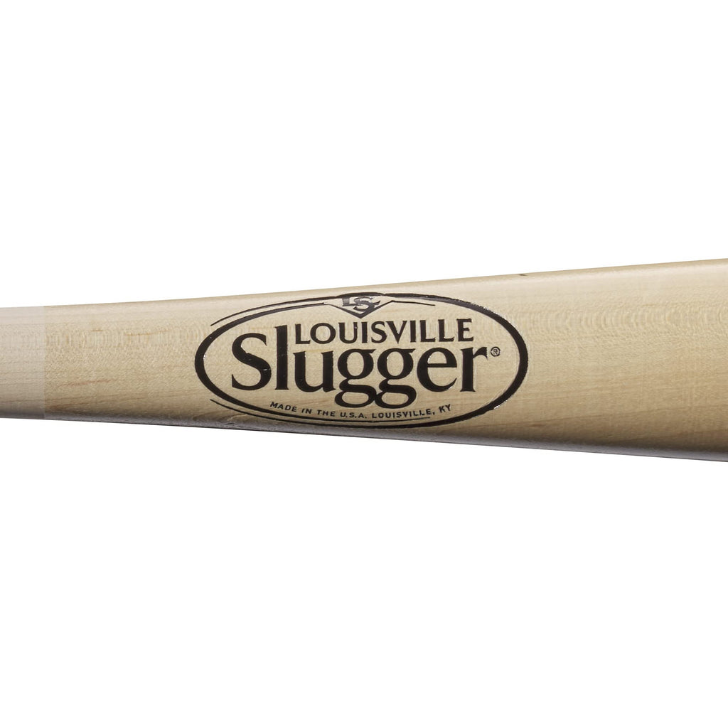 Louisville Slugger Genuine Mix Unfinished Natural Clear Baseball Bat - 34