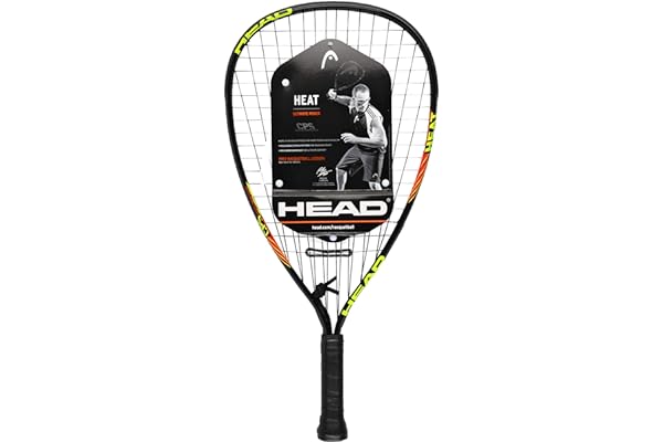 HEAD CPS Heat Racquetball Racquet, Pre-Strung