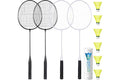 AboveGenius Badminton Rackets Set of 4