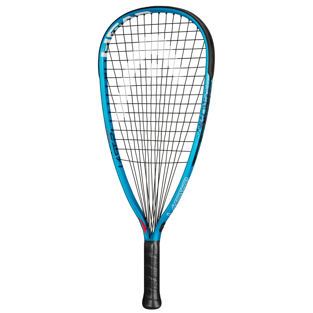 HEAD Laser Black & Blue Pre-Strung Racquetball Racquet