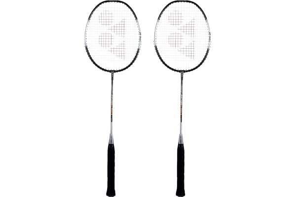 YONEX ZR 100 Light Aluminum Blend Racquet, Set of 2