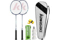 Kawasaki Badminton Set with 2 Rackets