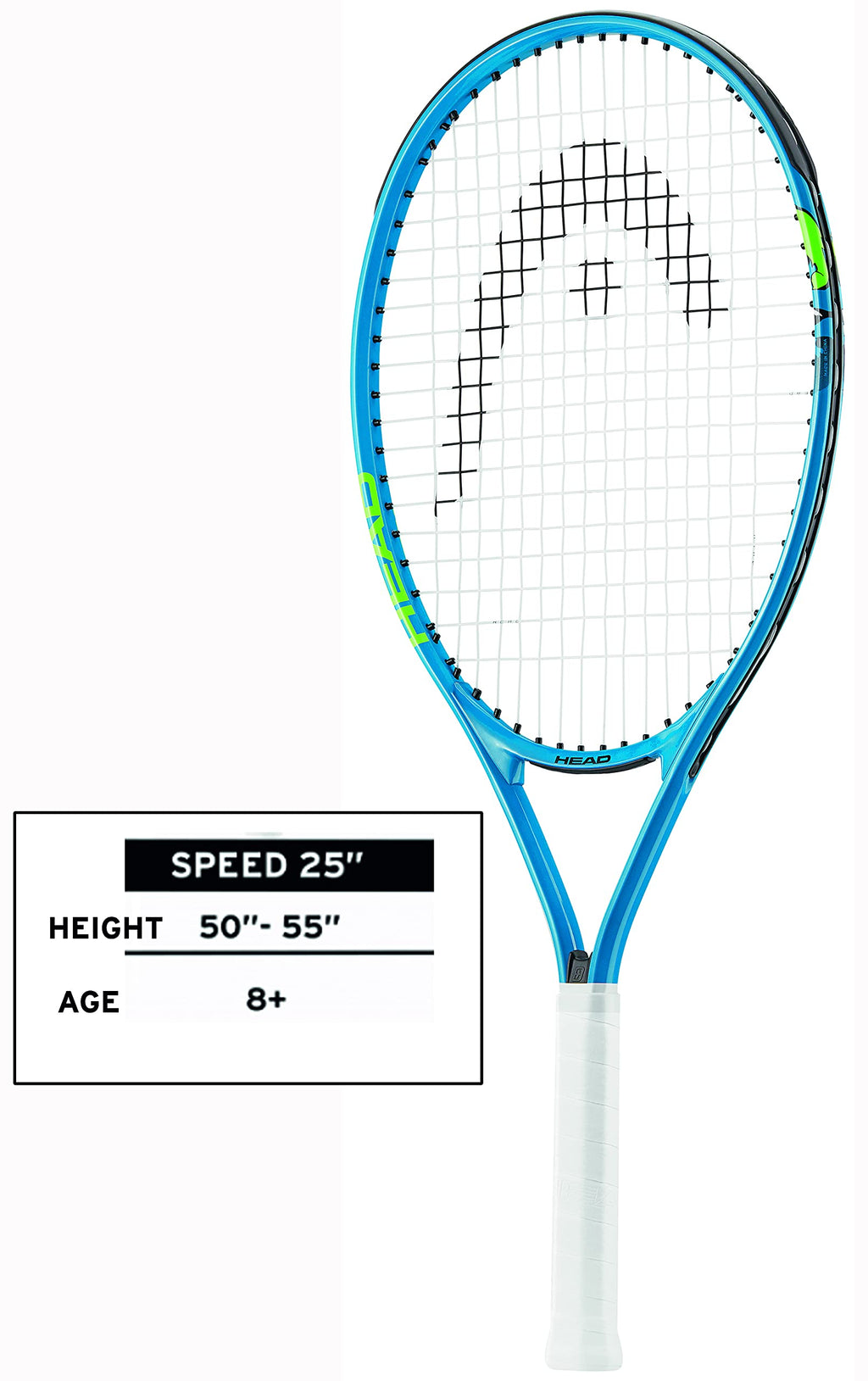 HEAD Speed 25 Junior Tennis Racquet, Blue (SIOC)