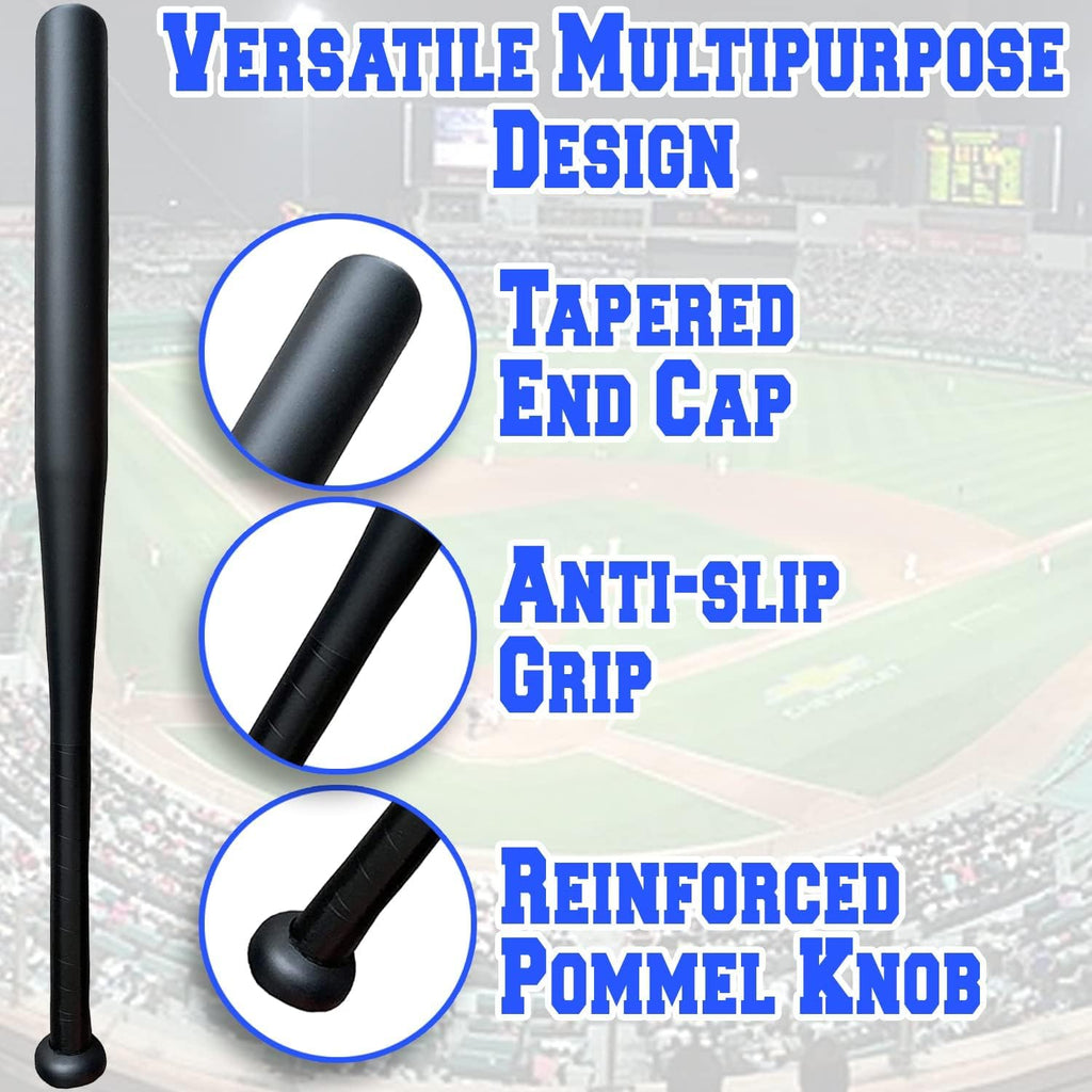 Aluminum Baseball Bat, 28 Inch 35 Oz, Matte Black