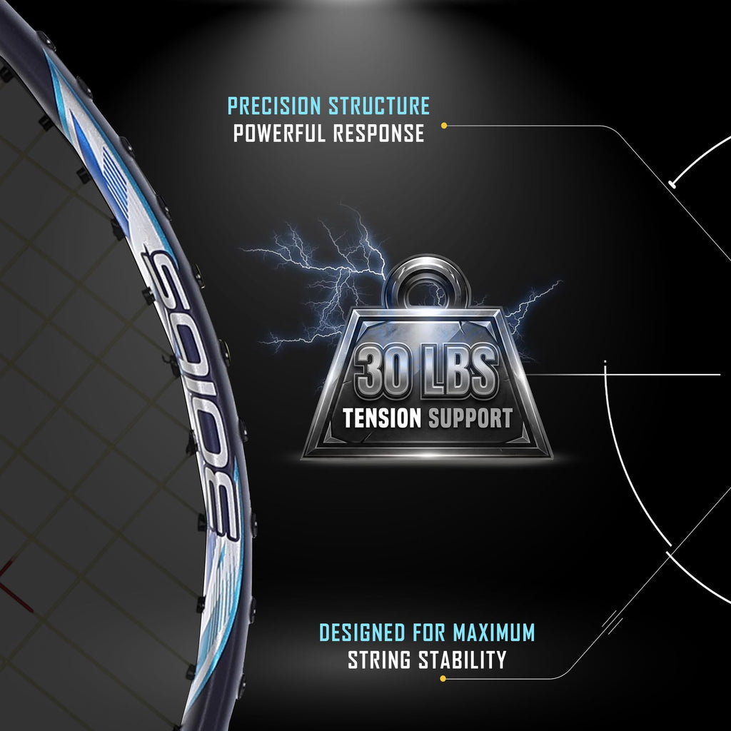 YONEX Astrox Lite 27i Graphite Strung Badminton Racket with Full Racket Cover (Blue) | for Intermediate Players | 77 Grams | Maximum String Tension - 30lbs