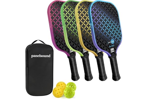 Pickleball Paddles Set of 2/4, USAPA Approved
