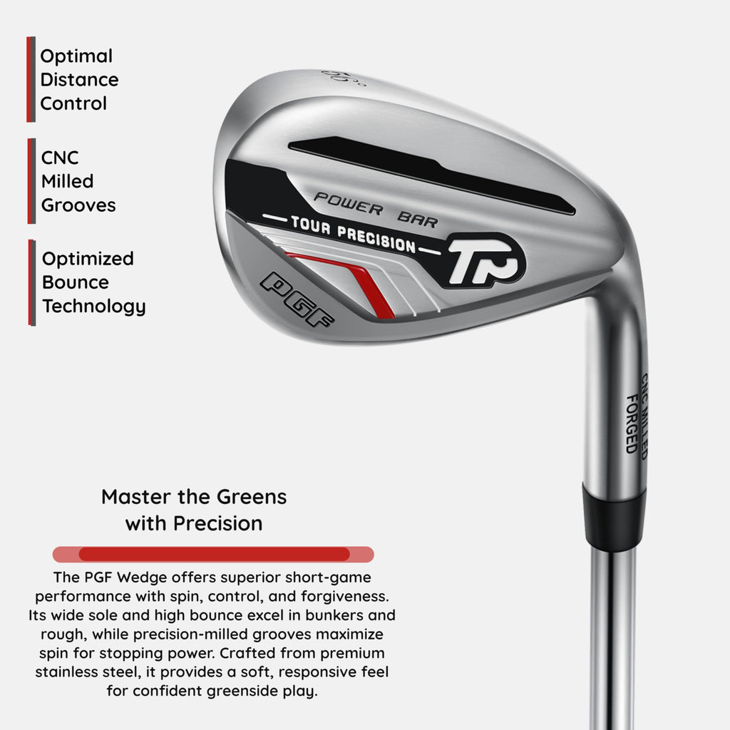 PGF Men's Gold TP Complete Golf Club Package Set [11-Pieces] [Hand: Right] [Length: Standard]