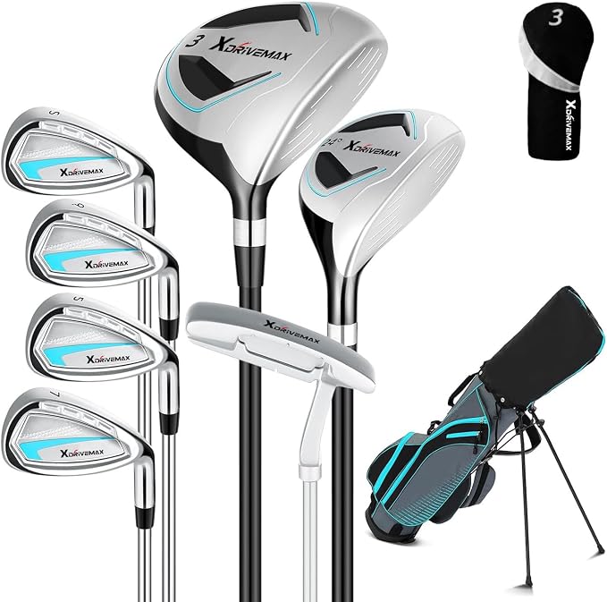 XDriveMax 8-Piece Complete Golf Club Set