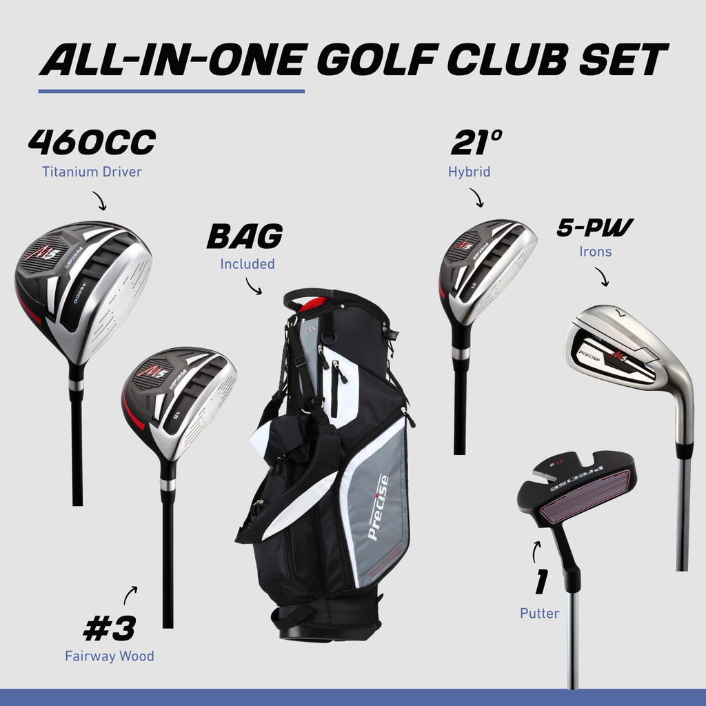 Precise M5 - Men's Complete Golf Club Set - Right Hand