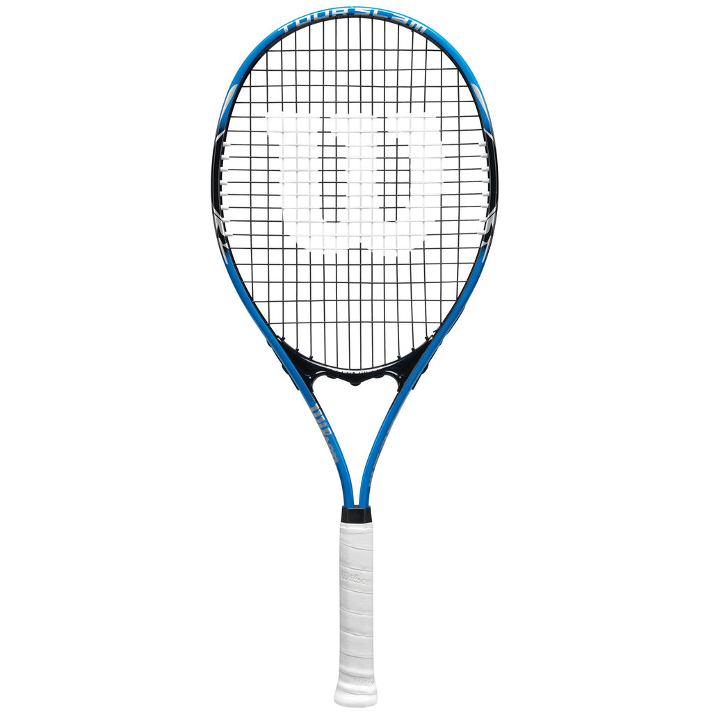 Wilson Tour Slam Lite Adult Recreational Tennis Racket - Grip Size 3 - 4 3/8", Blue/Black