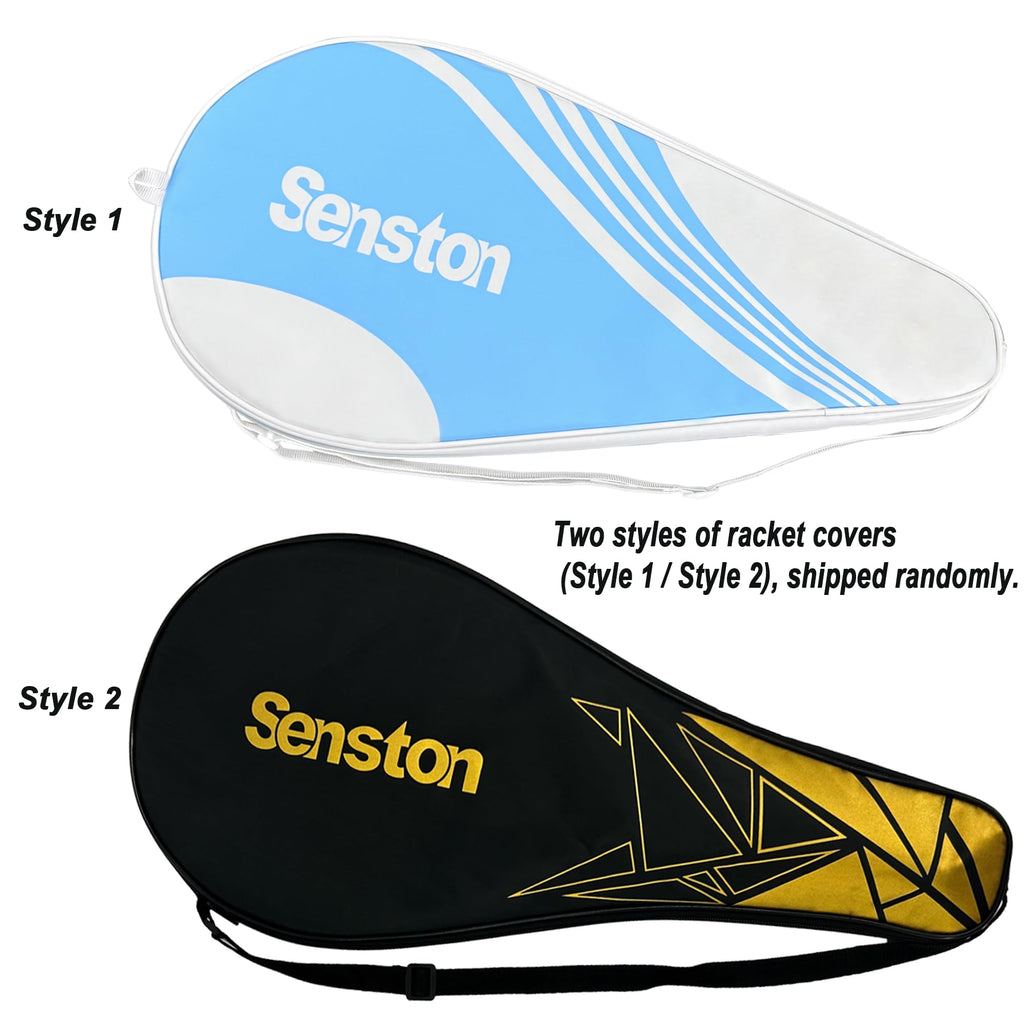 Senston 23" Tennis Racket for Kids Children Boys Girls Tennis Racquets Kids Tennis Racket Pink Color