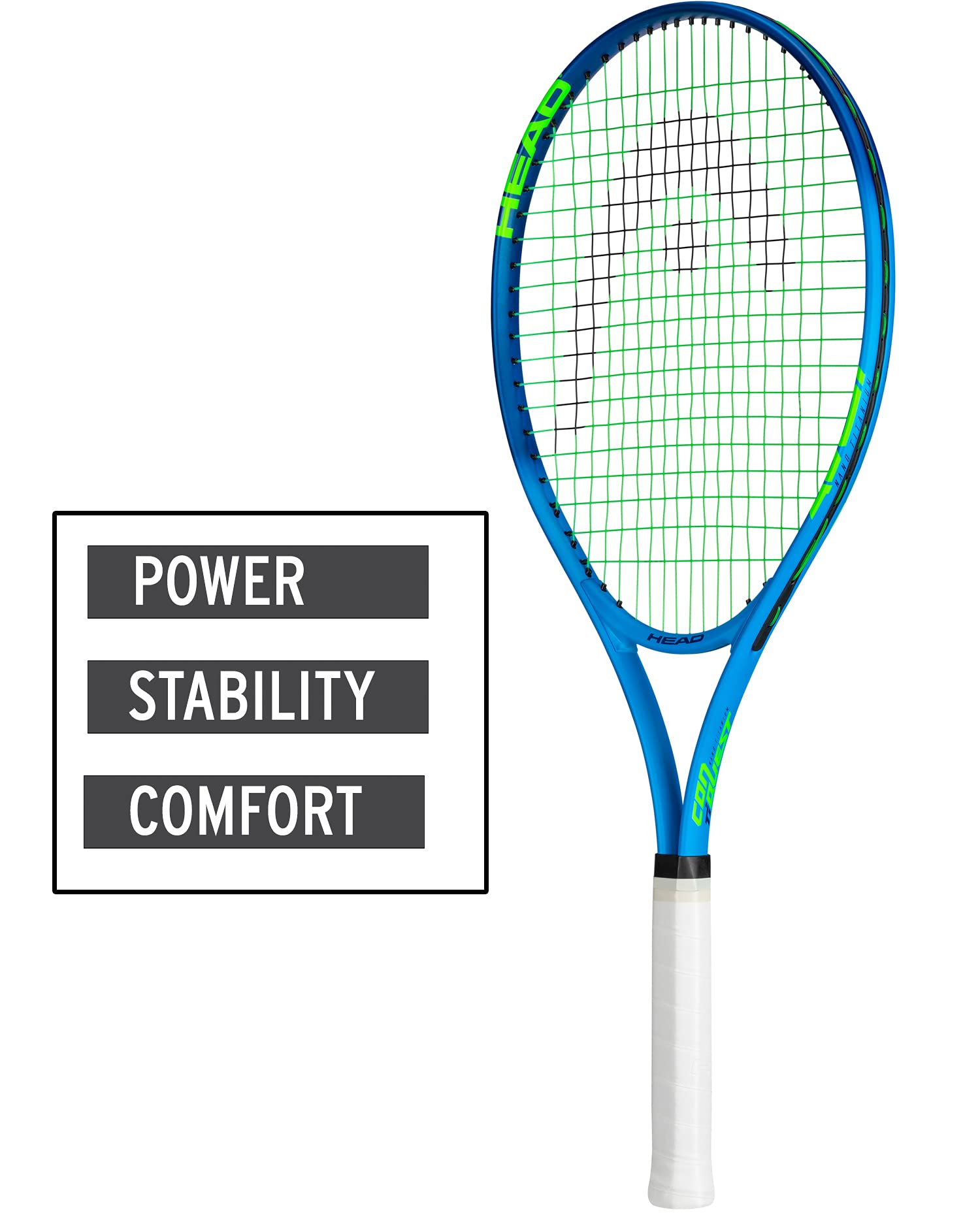 HEAD Ti. Conquest Tennis Racquet, 4 1/4" Grip