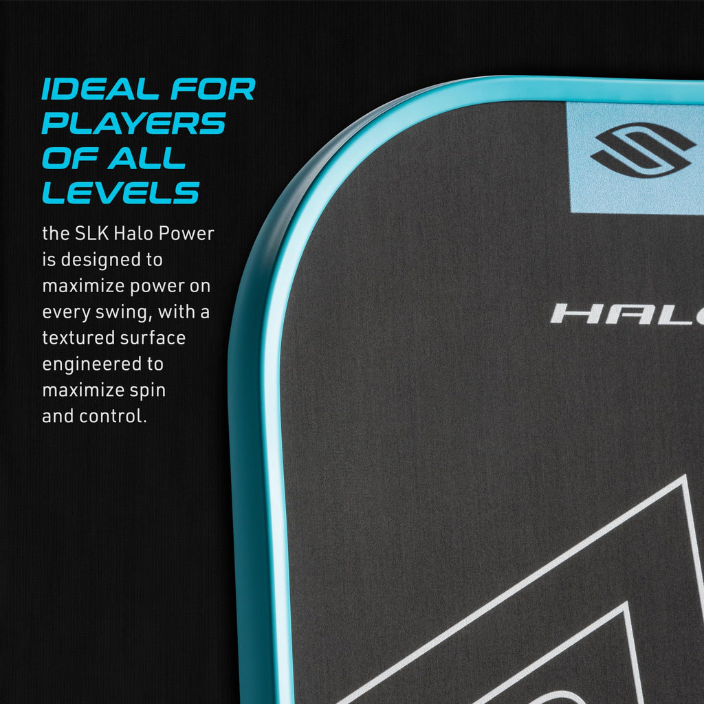 Selkirk Sport SLK Halo Power XL Pickleball Paddles | Carbon Fiber | Blue
