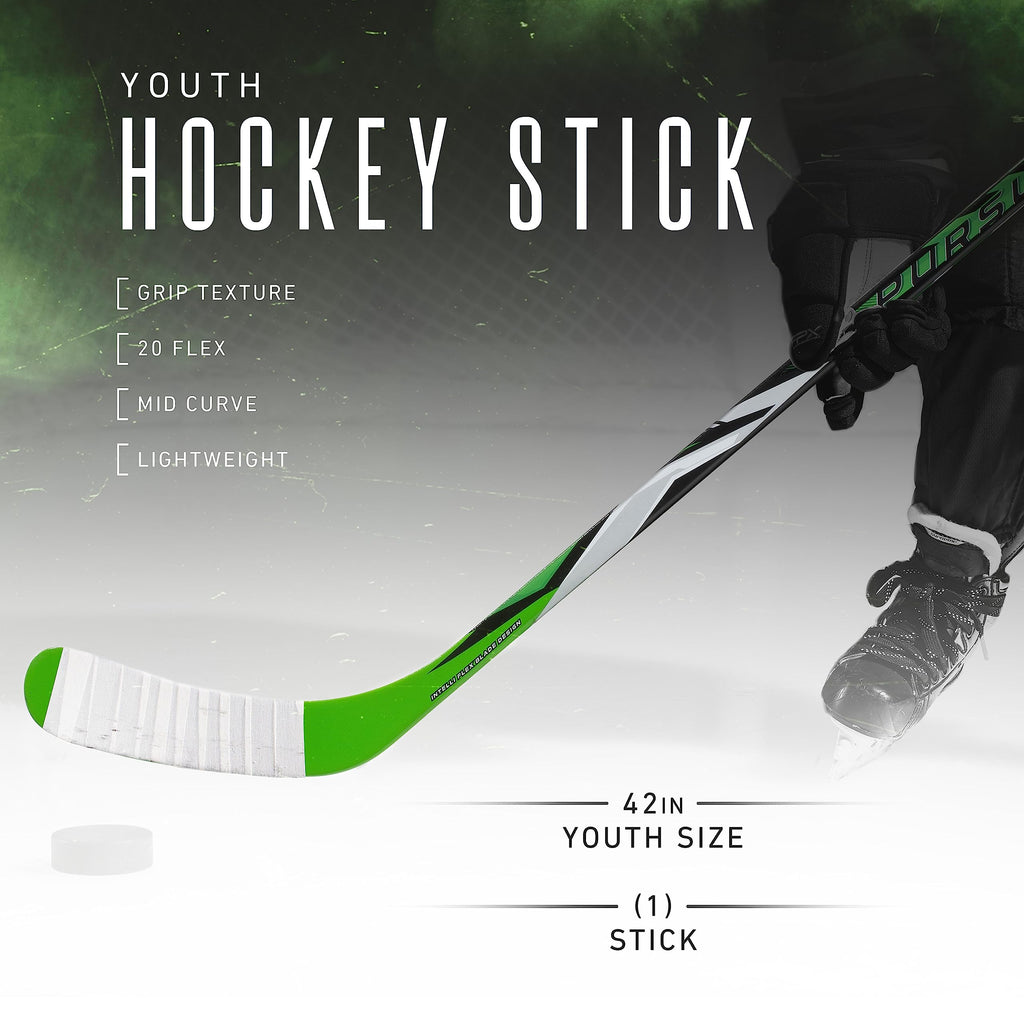 Franklin Sports Pursuit Youth Ice Hockey Stick - 42" - Righty