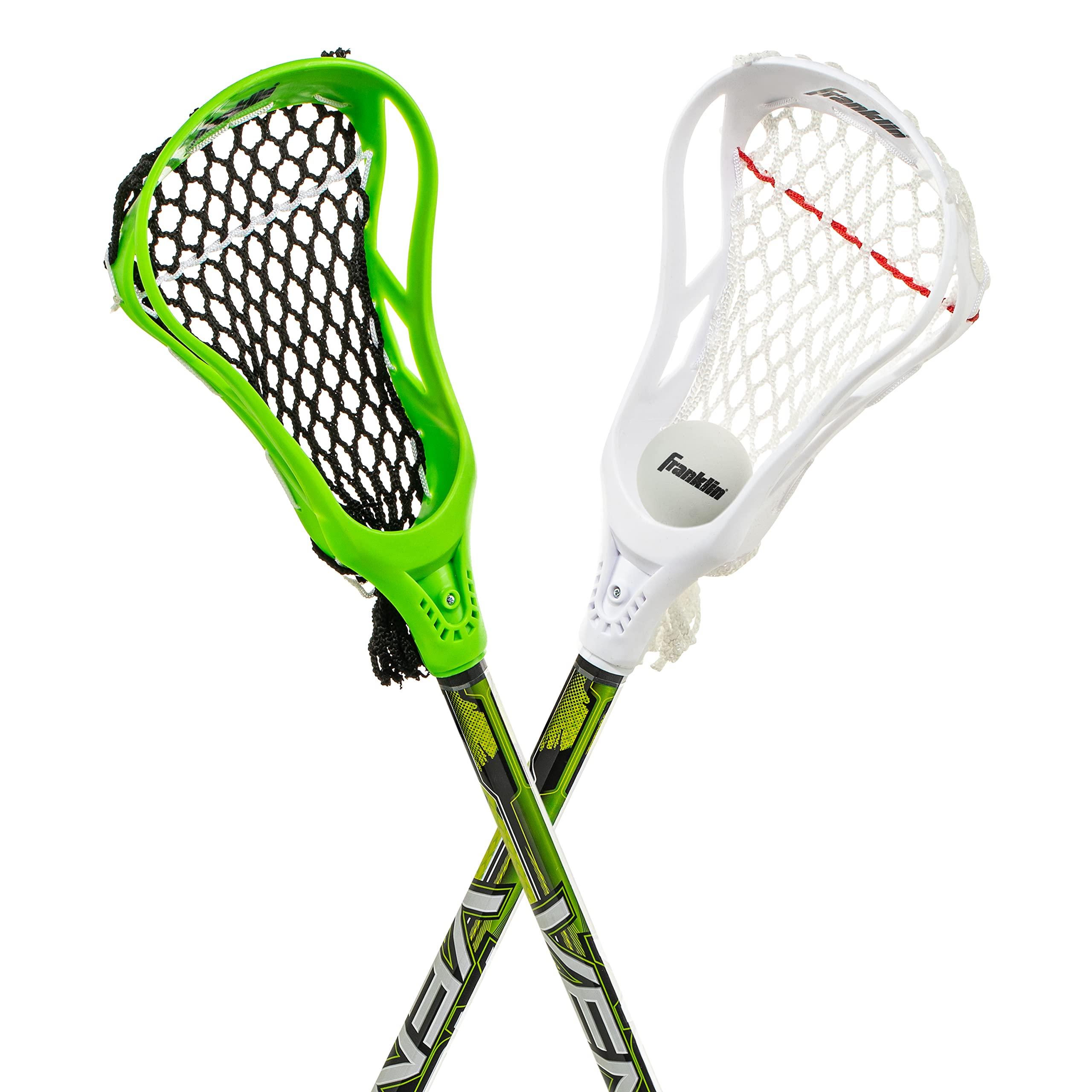 Franklin Sports Future Champs Youth Lacrosse Set - 32 In - Blue + Green