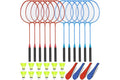 Chitidr 12-Pack Badminton Rackets Set