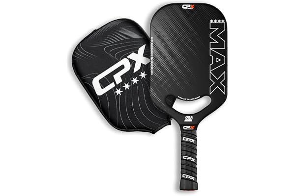 CPX MAX Raw Carbon Fiber T700 Elongated Paddle