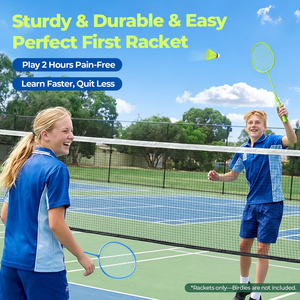 AboveGenius Lightweight Badminton Set, 2 Rackets