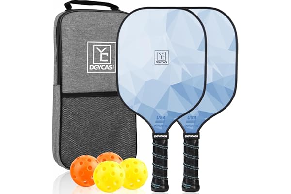 YC DGYCASI Pickleball Paddles Set of 2