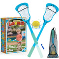 Foayex Adjustable Mini Lacrosse Sticks Set Kids Outdoor Toys Ages 3-8