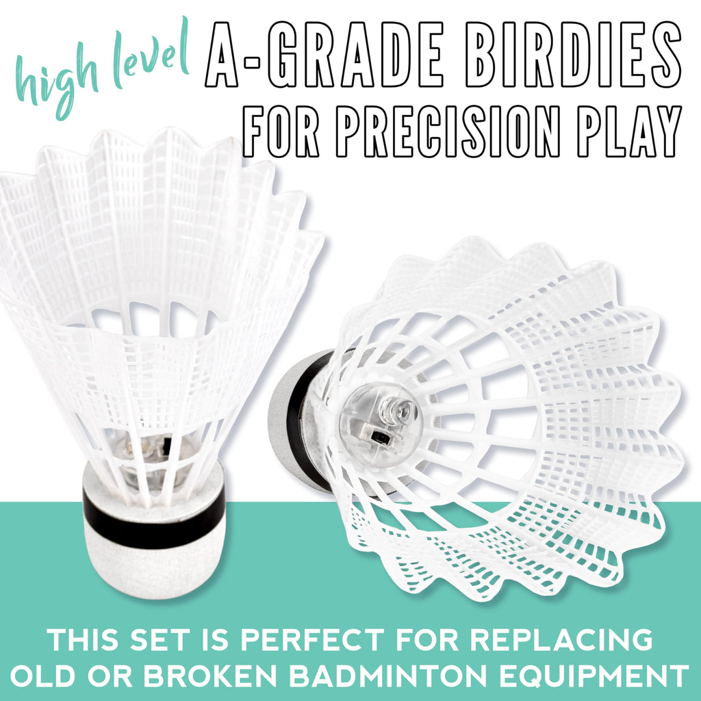 Franklin Sports 2 Player Badminton LED Rackets