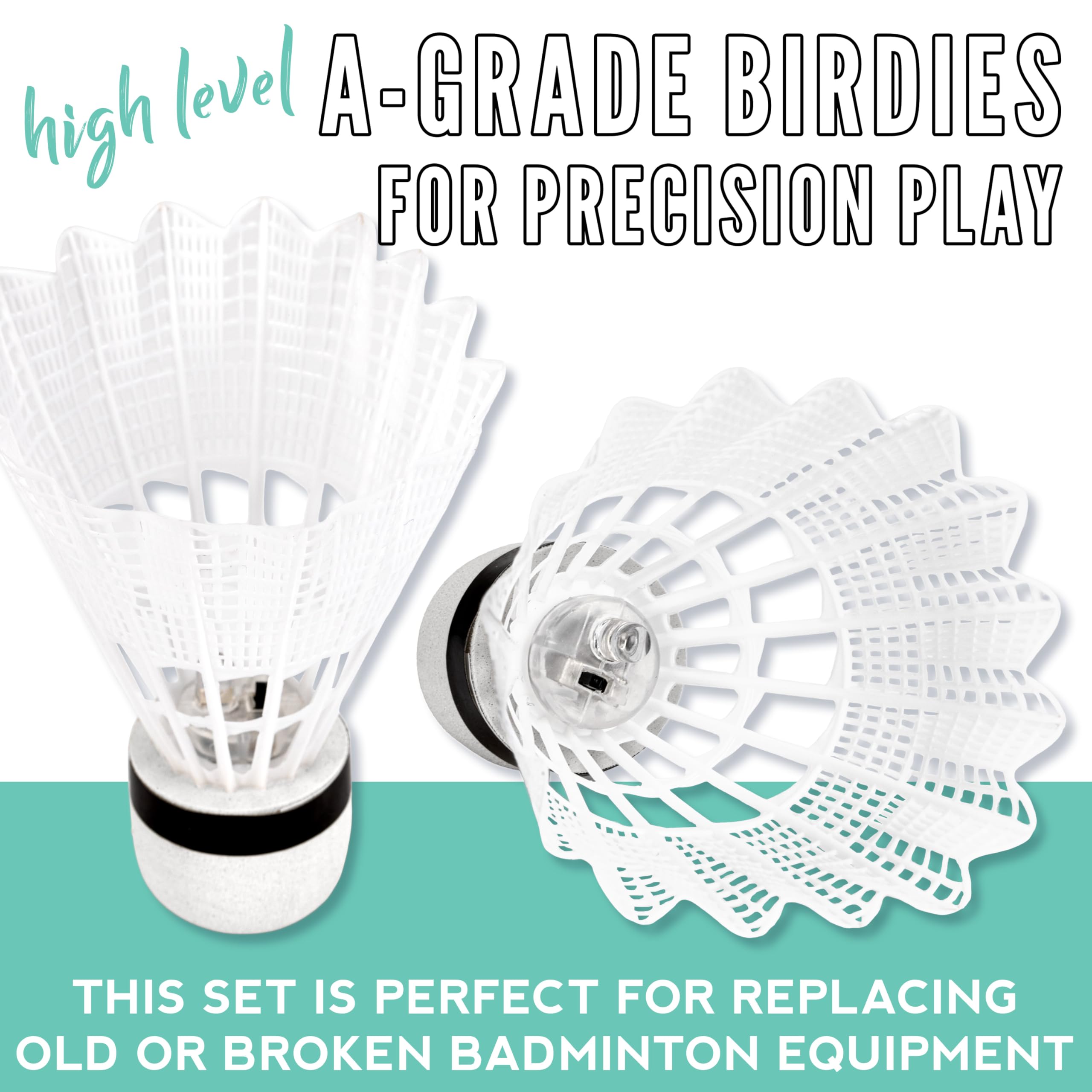 Franklin Sports 2 Player Badminton LED Rackets