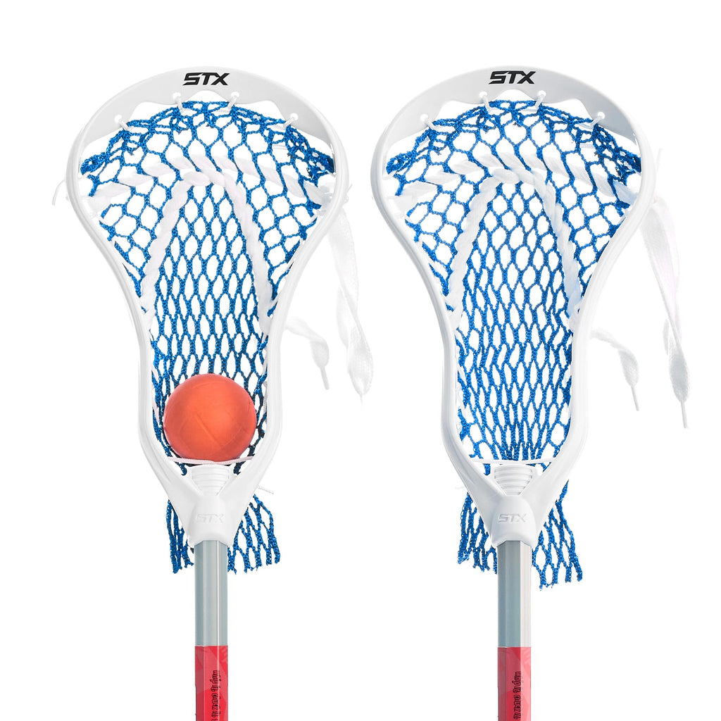 STX FiddleSTX Two Pack Mini Super Power with Plastic Handle and One Ball, 30-Inch,White/Grey