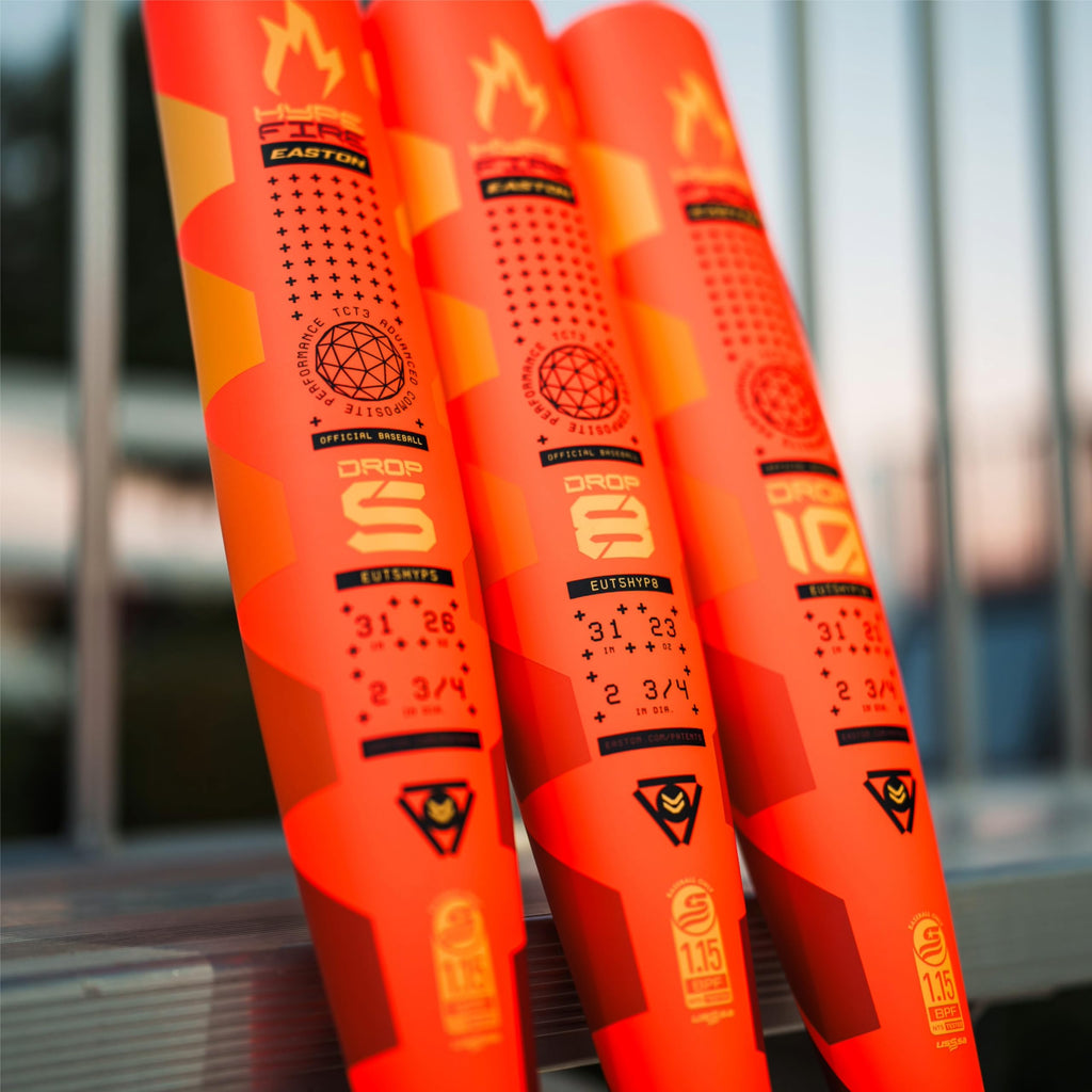 Easton | 2025 | Hype FIRE Baseball Bat | USSSA | -5 Drop | 2 3/4' Barrel | 31 inch