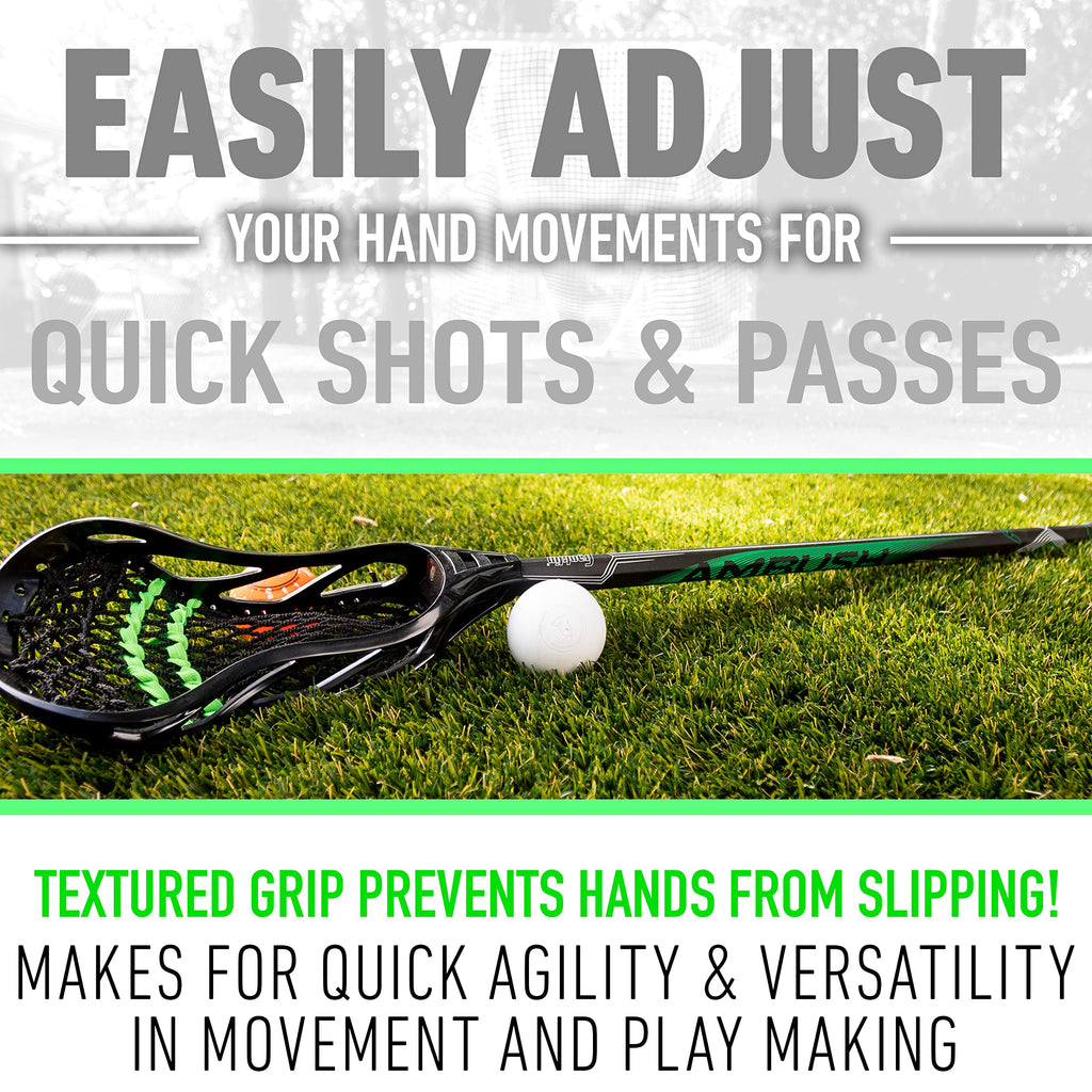 Franklin Sports Ambush Aluminum Attack + Midfield Lacrosse Stick - 30"