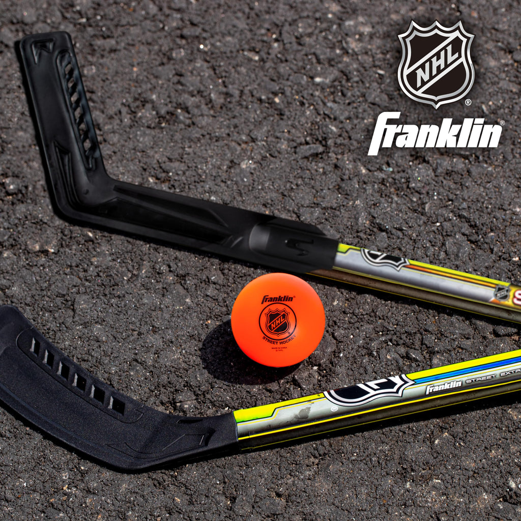 Franklin Sports NHL Goal and 2 Stick Set