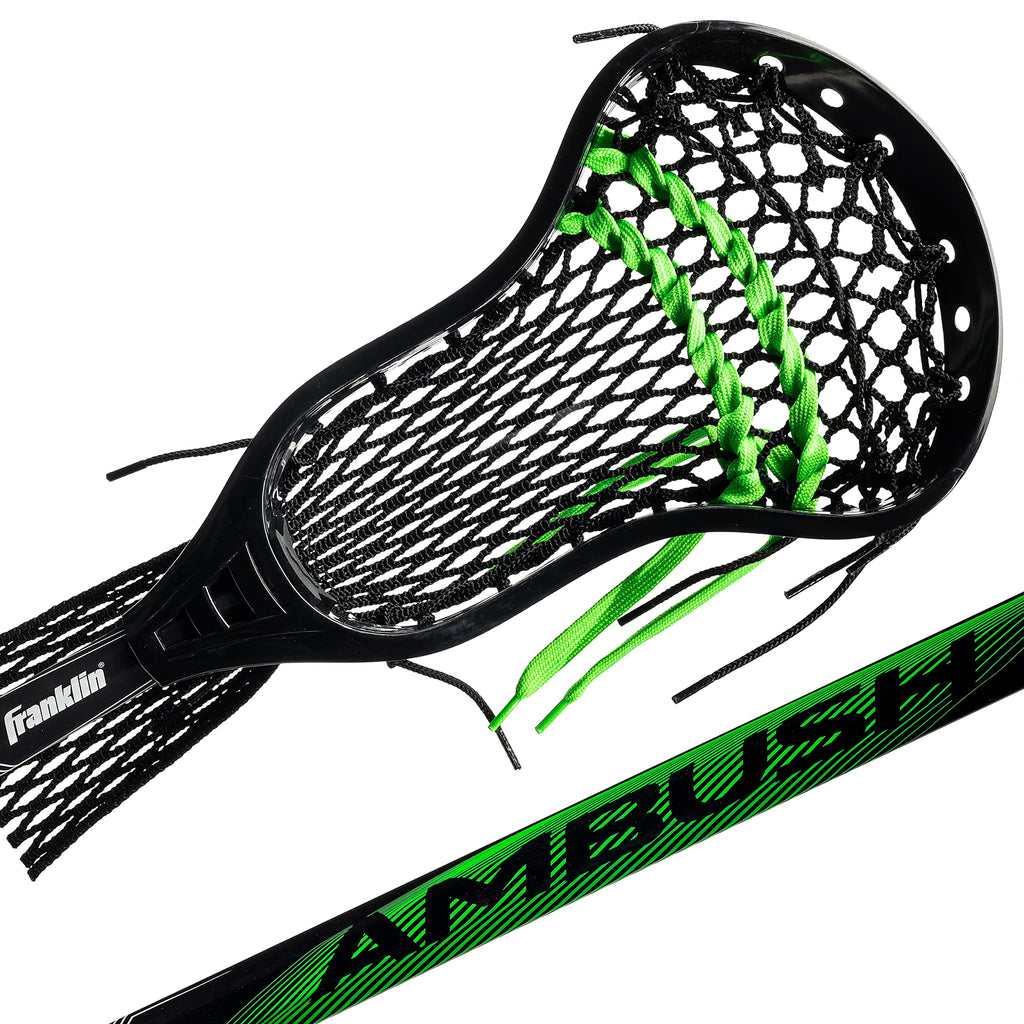 Franklin Sports Ambush Aluminum Attack + Midfield Lacrosse Stick - 30"